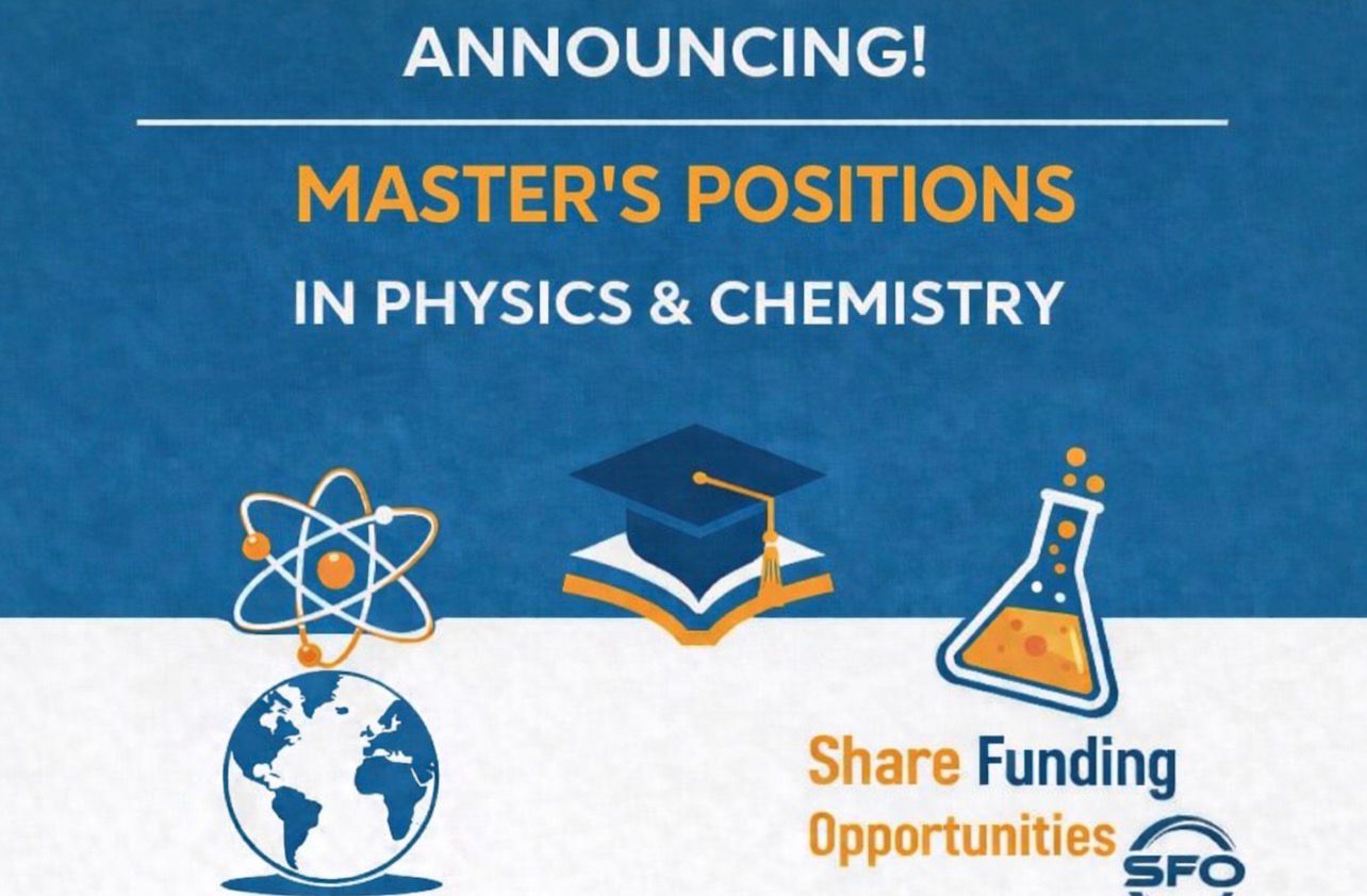 Master scholarship in chemistry
